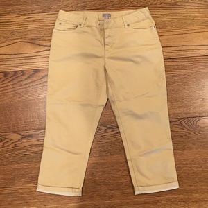 J Jill mustard capris